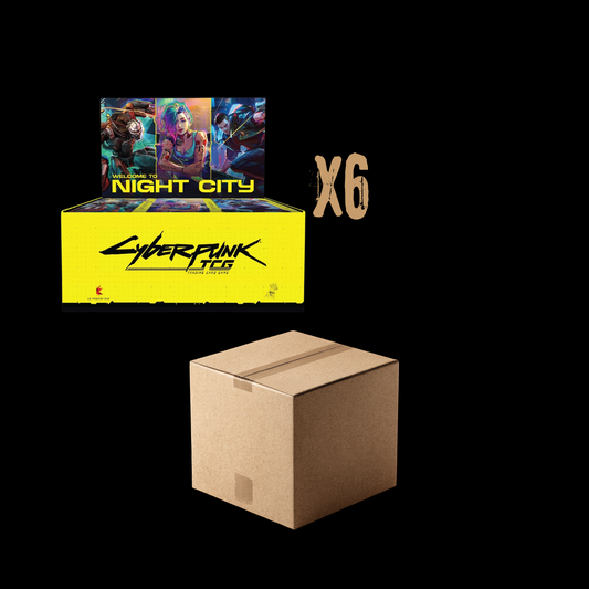 Cyberpunk Welcome To Night City x6 Retail Booster Box Sealed Case (Ships Sept 30th)