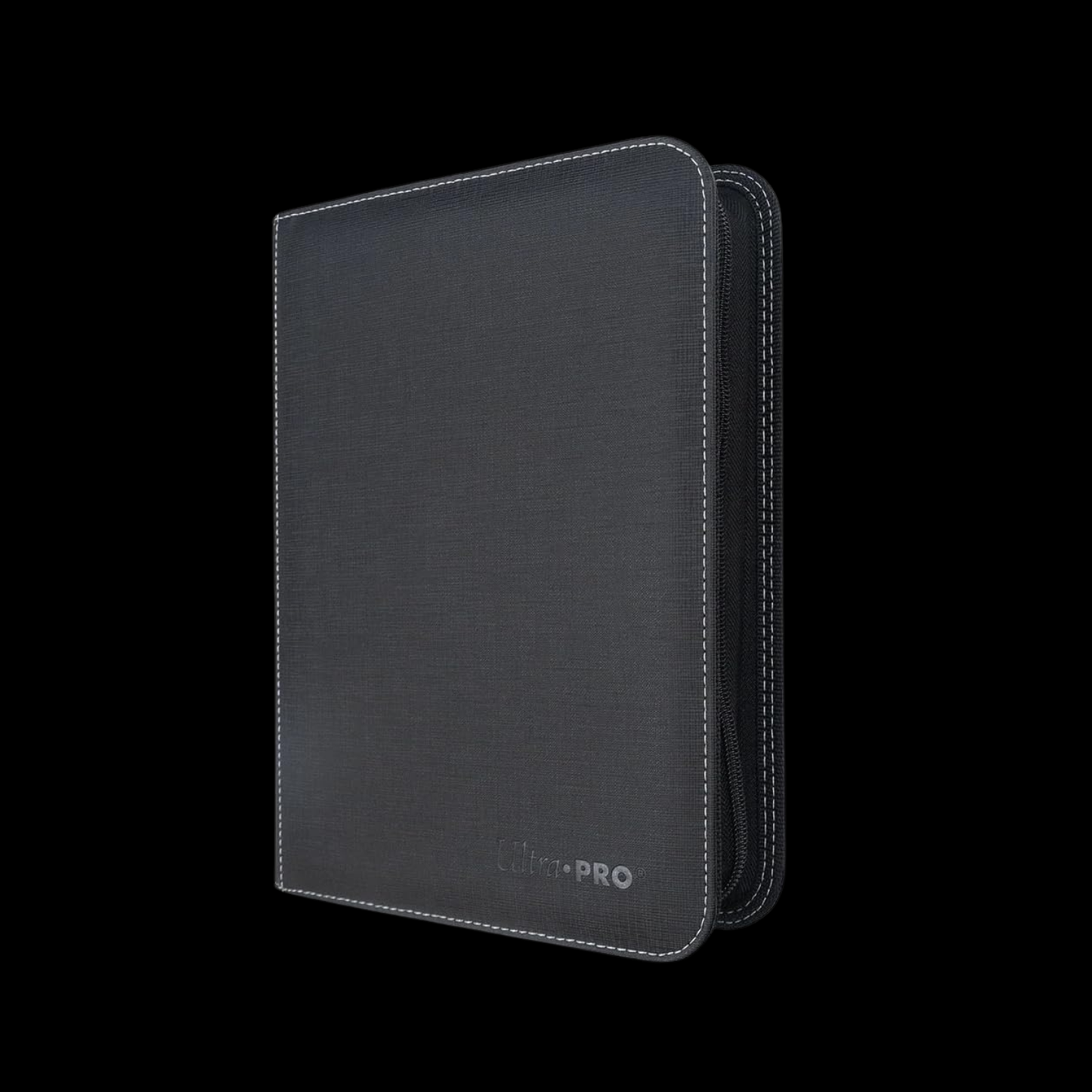 Ultra Pro Premium Toploader Zippered Binder Black 4 Pocket 80x Cards
