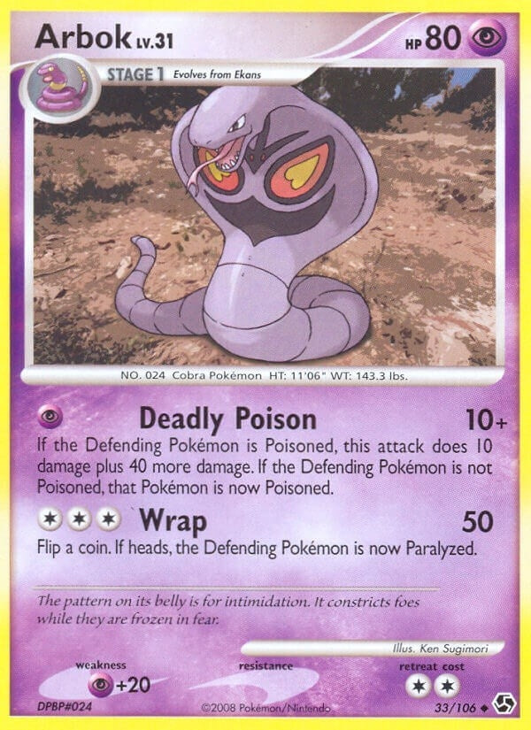 Arbok (33/106) (GE)