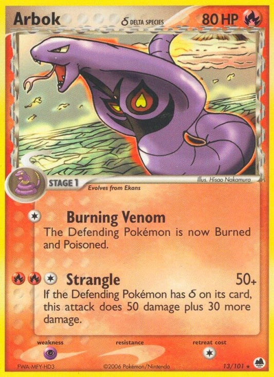 Arbok (Delta Species) (13/101) (DF)