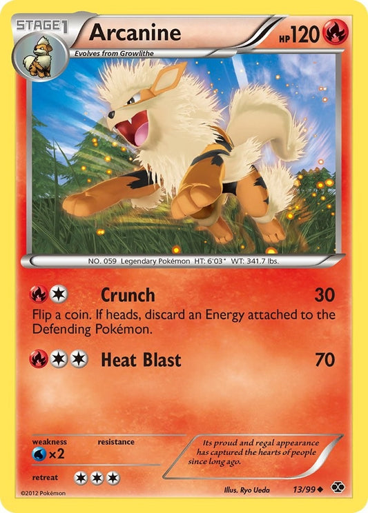 Arcanine (13) (13/99) (NXD)