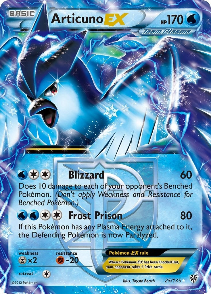 Articuno EX (Team Plasma) (25/135) (PLS)
