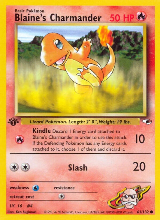 Blaine's Charmander (061/132) (G1)