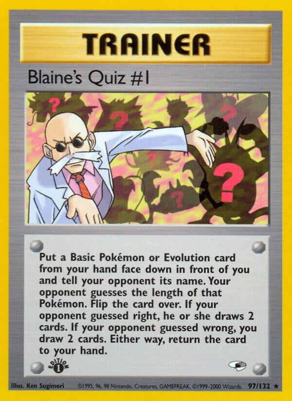 Blaine's Quiz #1 (097/132) (G1)