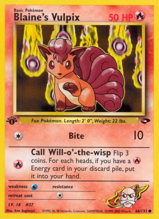 Blaine's Vulpix (066/132) (G2)