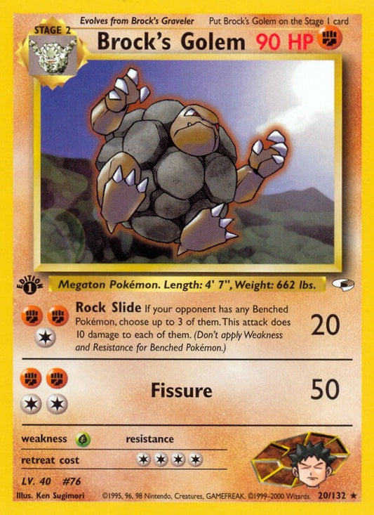 Brock's Golem (020/132) (G1)