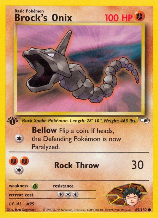 Brock's Onix (69) (069/132) (G1)