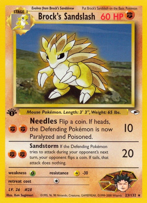 Brock's Sandslash (023/132) (G1)