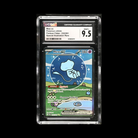 Pokemon Slab Mew EX 232 CGC 9.5 Mint+ 2024