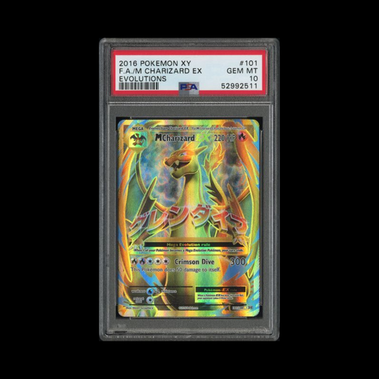 Pokemon Slab M Charizard EX 101 PSA 10 Gem 2016