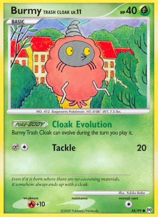 Burmy Trash Cloak (58/99) (AR)