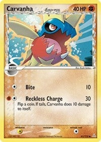 Carvanha (Delta Species) (61/110) (HP)