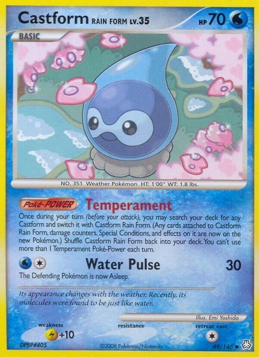 Castform Rain Form (49/146) (LA)