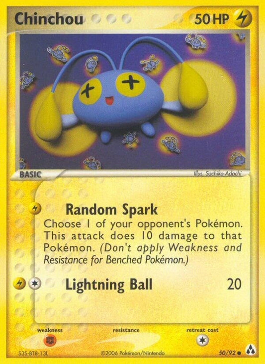 Chinchou (50/92) (LM)