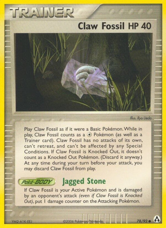 Claw Fossil (78/92) (LM)