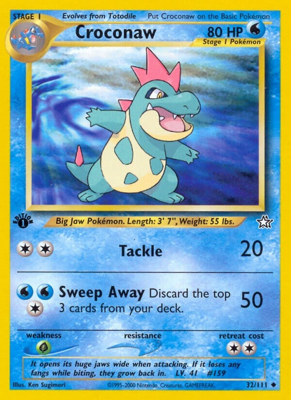Croconaw (32) (032/111) (N1)