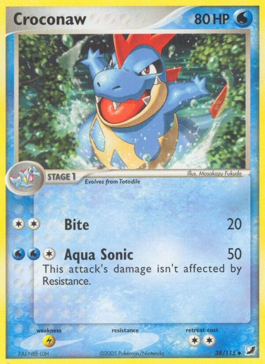 Croconaw (38/115) (UF)