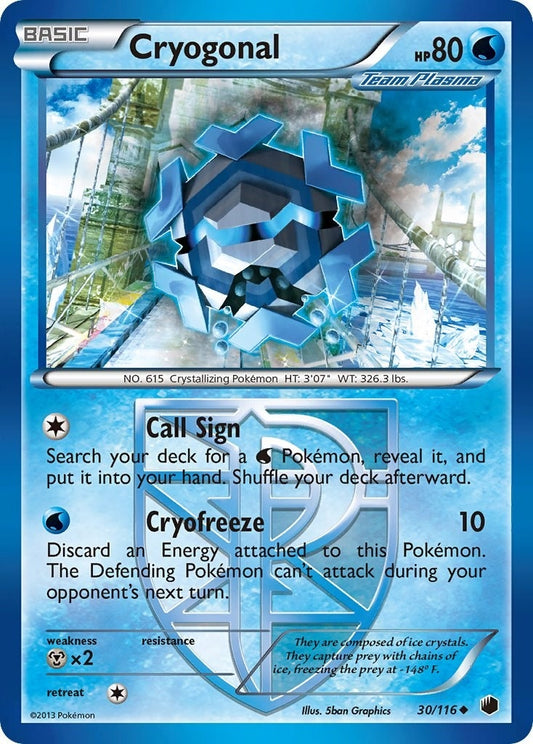 Cryogonal (Team Plasma) (30/116) (PLF)