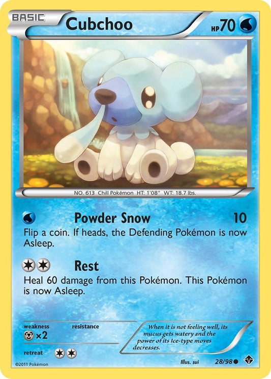 Cubchoo (28) (28/98) (EPO)