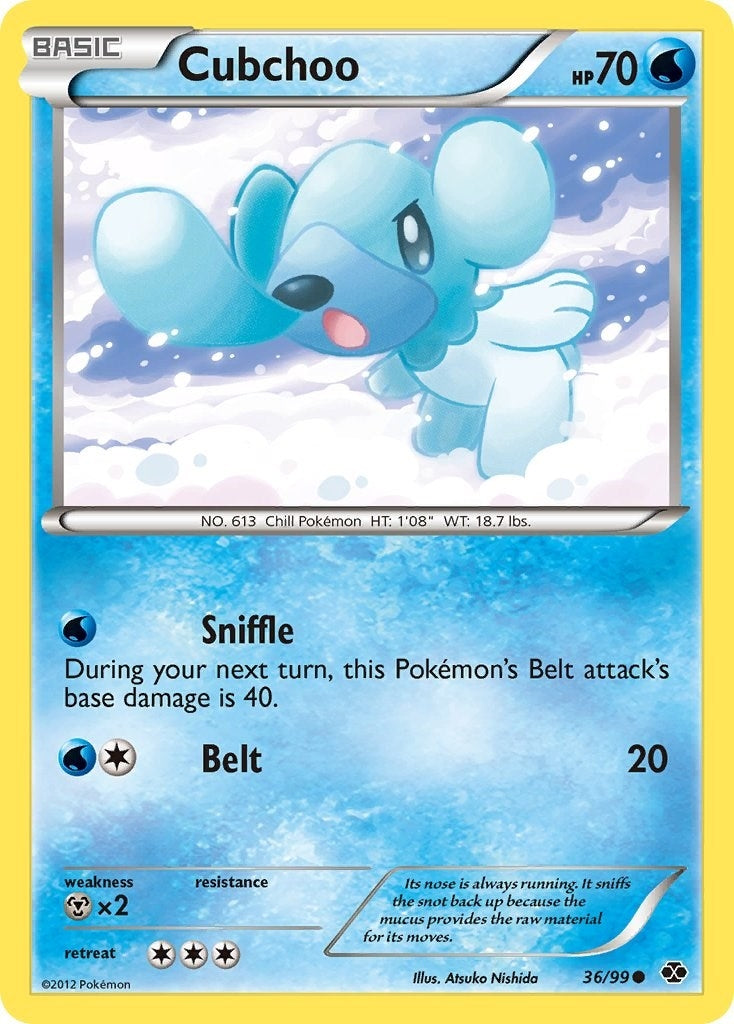 Cubchoo (36/99) (NXD)