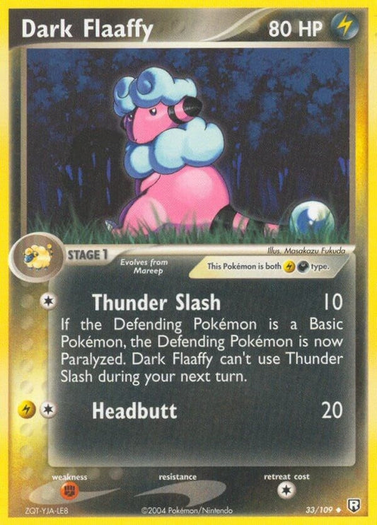 Dark Flaaffy (33/109) (RR)