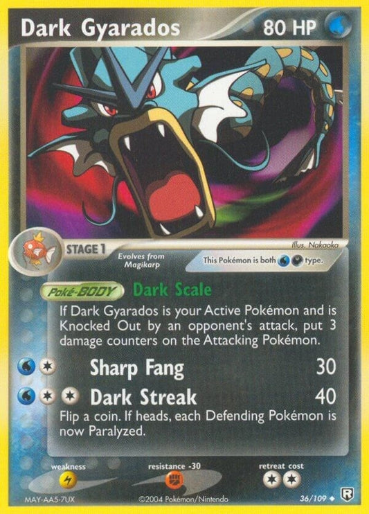 Dark Gyarados (36/109) (RR)
