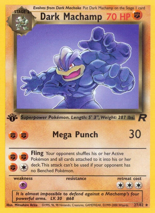 Dark Machamp (27) (27/82) (TR)