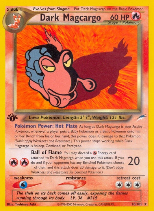 Dark Magcargo (018/105) (N4)