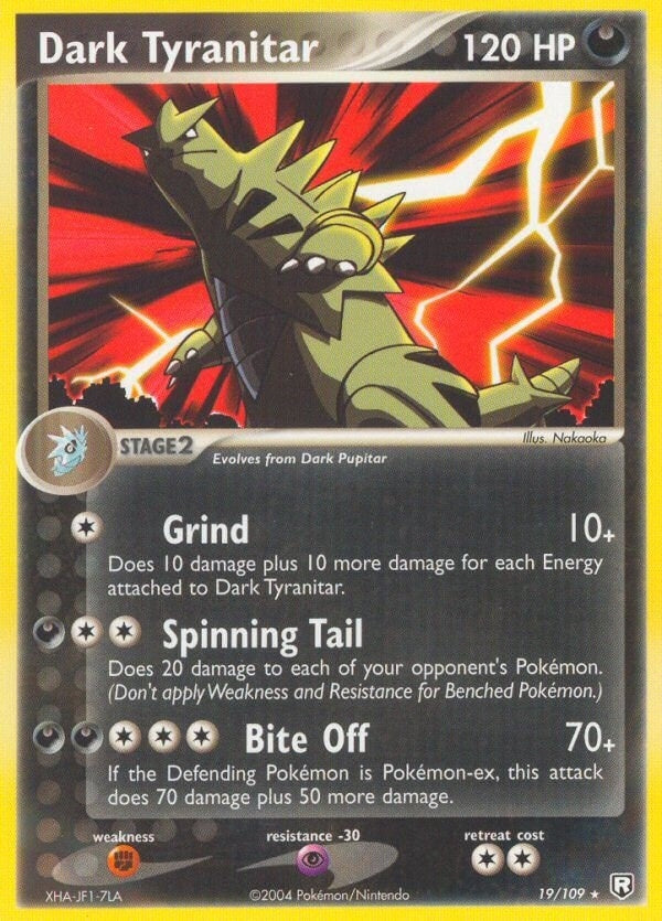 Dark Tyranitar (19/109) (RR)