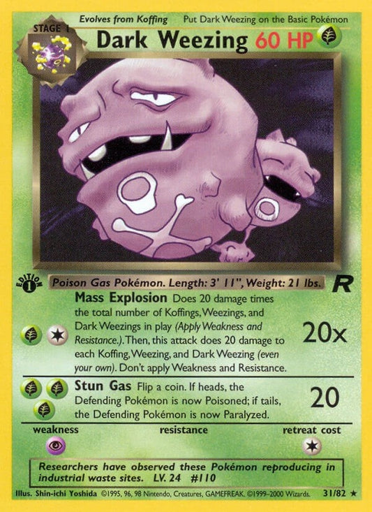 Dark Weezing (31) (31/82) (TR)