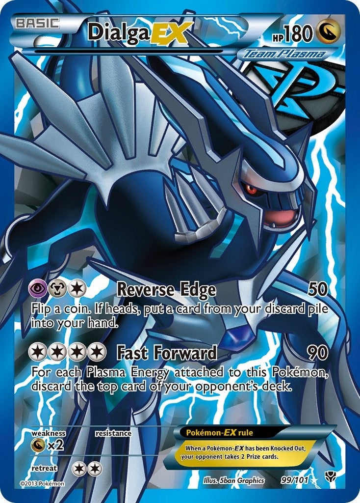 Dialga EX (Team Plasma) (99 Full Art) (99/101) (PLB)