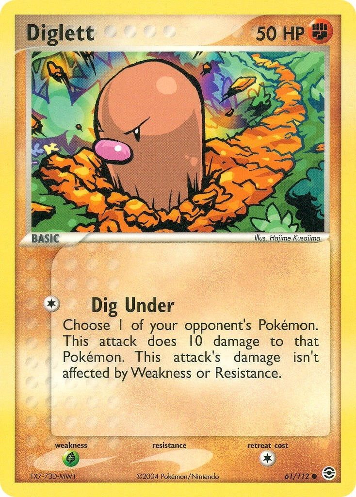 Diglett (61/112) (RG)