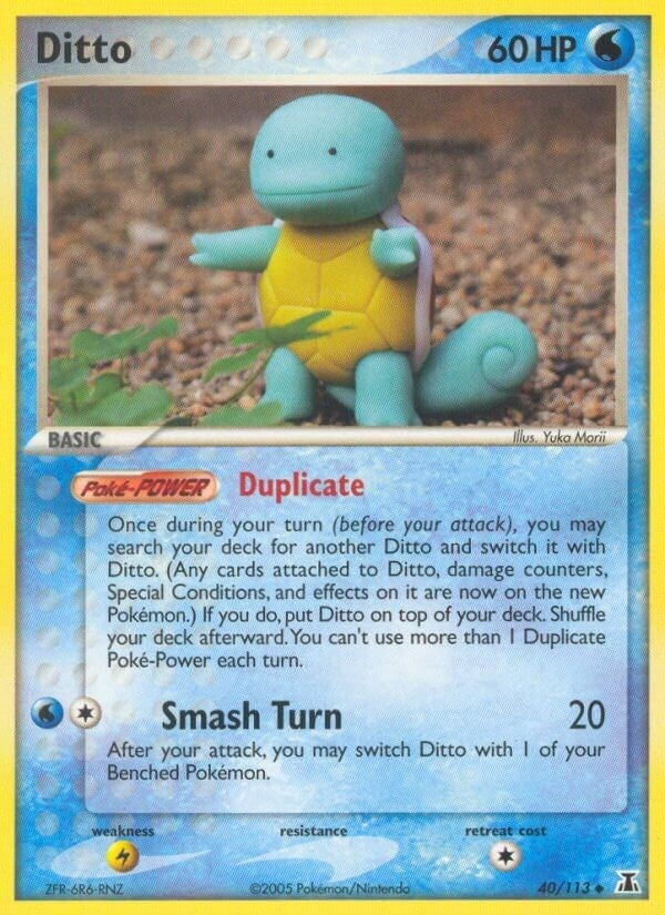 Ditto - 040/113 (Squirtle) (40/113) (DS)