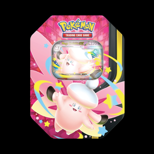 Pokemon Mega Moonlit Tin Clefable (Ships June 5th)