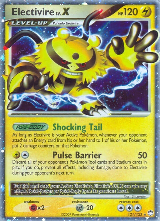 Electivire LV.X (121/123) (MT)