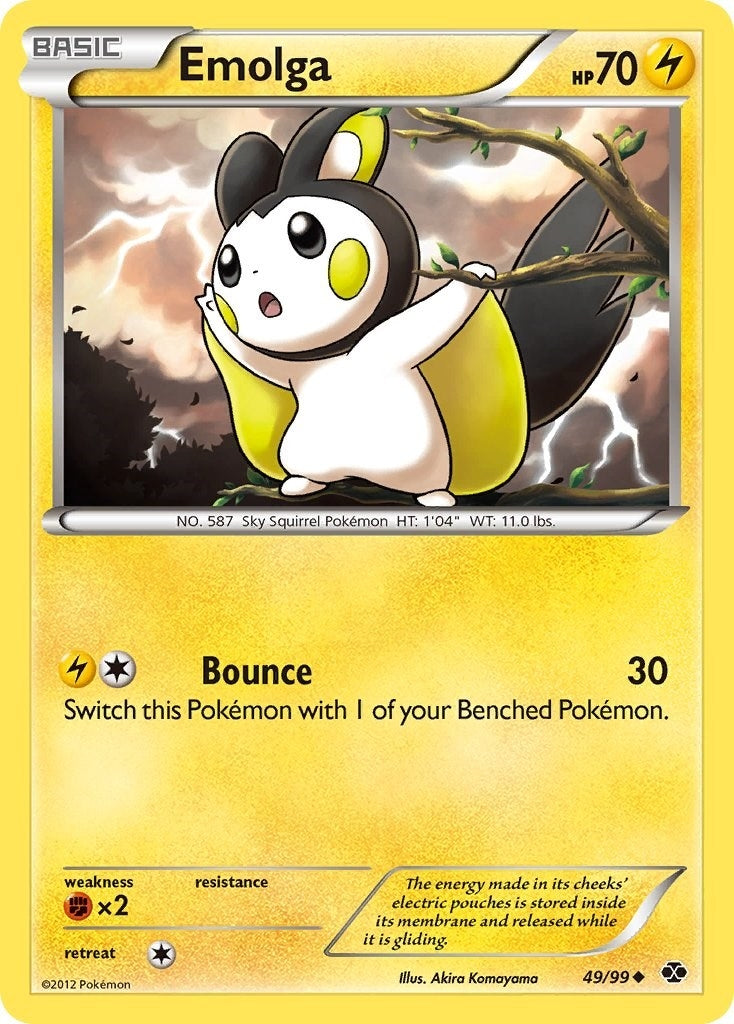 Emolga (49/99) (NXD)