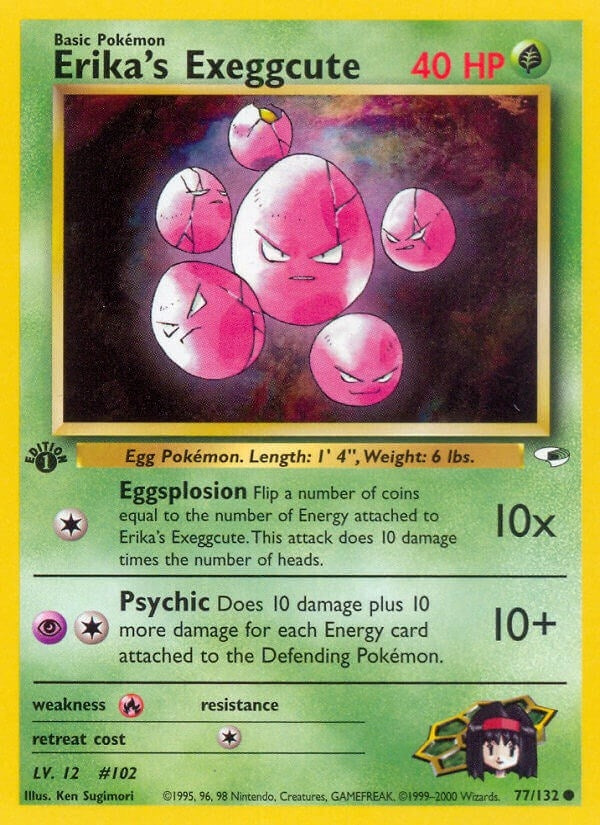 Erika's Exeggcute (77) (077/132) (G1)