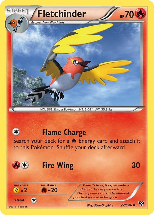 Fletchinder (27/146) (XY)