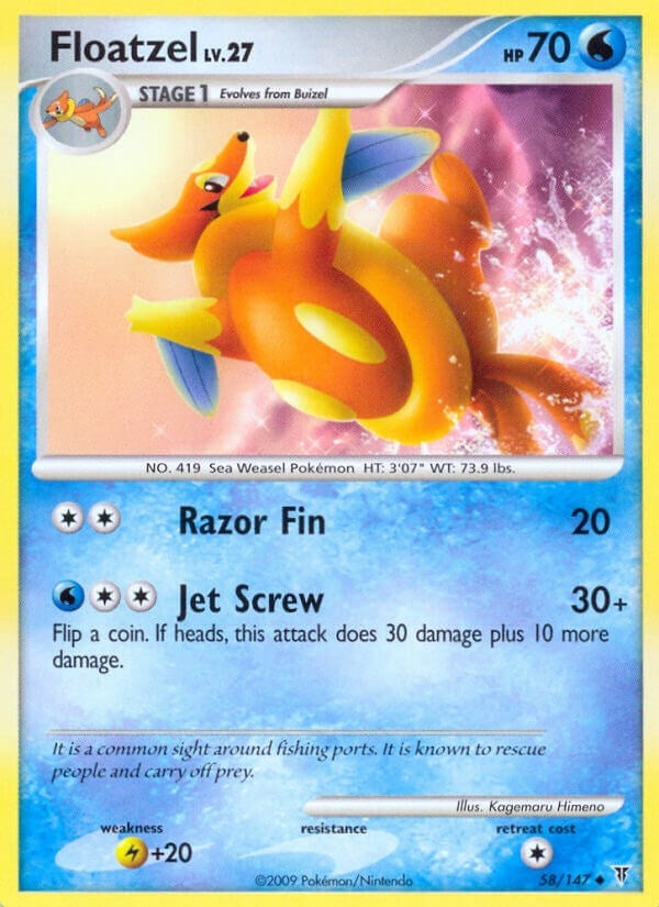 Floatzel (58) (SV)