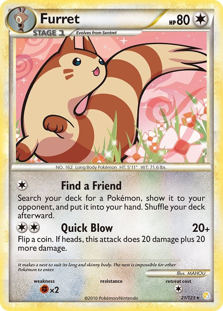 Furret (21/123) (HS)