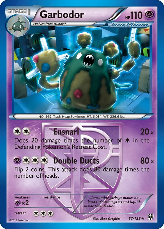 Garbodor (Team Plasma) (67) (67/135) (PLS)