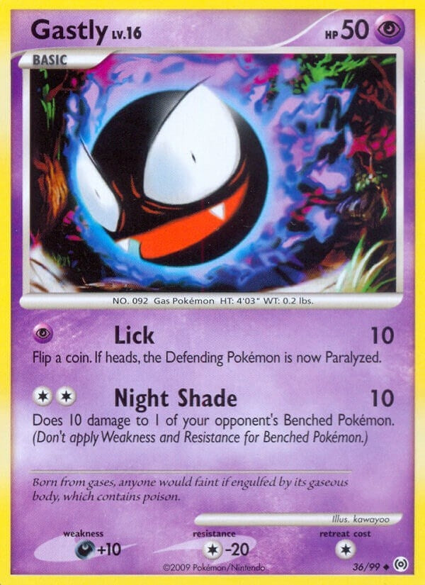 Gastly (36) (36/99) (AR)