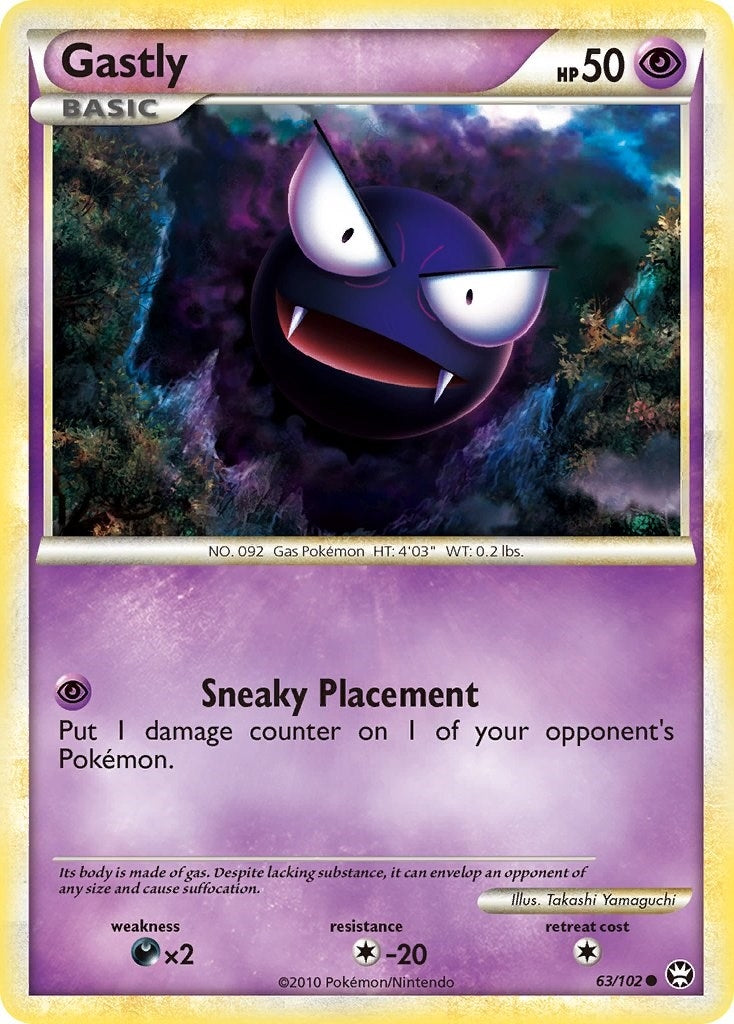 Gastly (63/102) (TM)