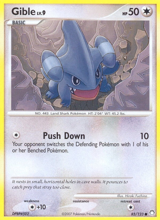 Gible (85/123) (MT)