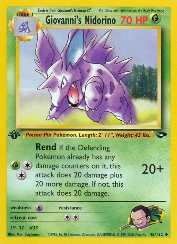 Giovanni's Nidorino (045/132) (G2)