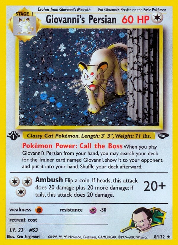 Giovanni's Persian (008/132) (G2)