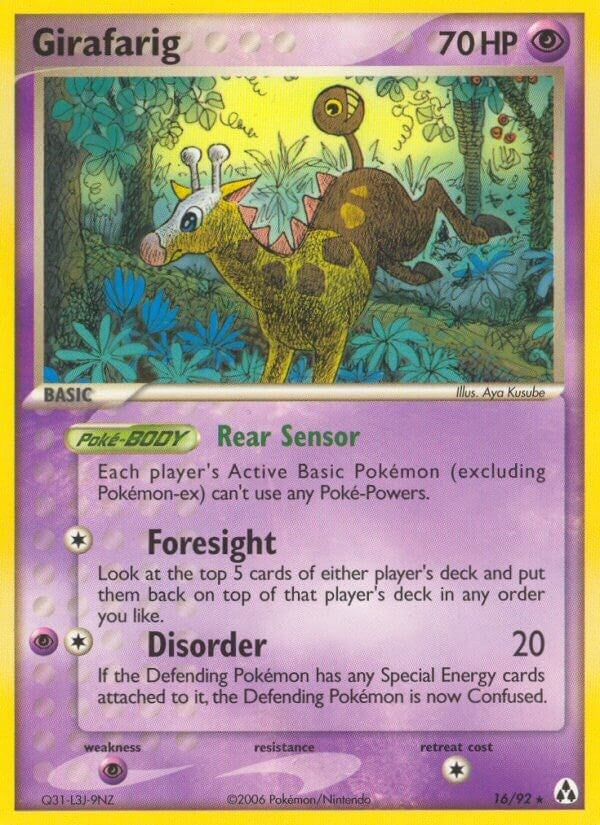 Girafarig (16/92) (LM)