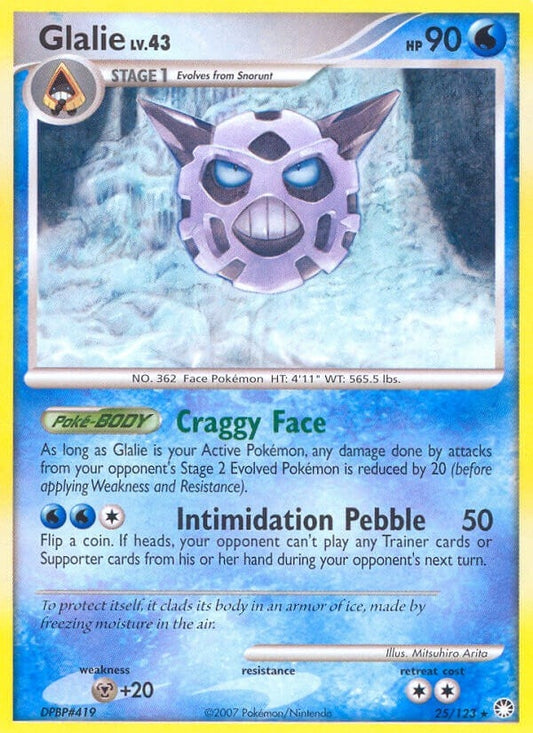 Glalie (25/123) (MT)