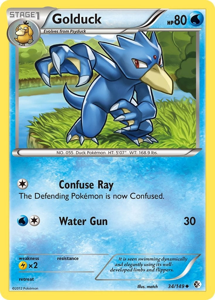 Golduck (34) (34/149) (BCR)