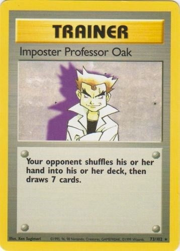 Imposter Professor Oak (073/102) (BS)